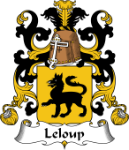 Coat of Arms from France for Leloup (Loup le)