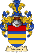 English Coat of Arms (v.23) for the family Manners