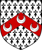 English Family Shield for Wallingham