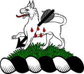 Family crest from Ireland for Beverley (Dublin)