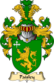 Irish Family Coat of Arms (v.23) for Paisley or Peasley