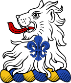 Family Crest from Ireland for: Gervais (Tyrone)