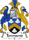 Irish Coat of Arms for Townshend or Townsend