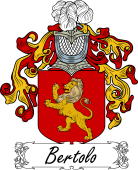 Araldica Italiana Coat of arms used by the Italian family Bertolo