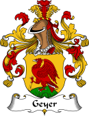 German Wappen Coat of Arms for Geyer