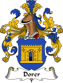 German Wappen Coat of Arms for Dorer