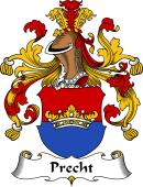 German Wappen Coat of Arms for Precht