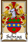 German Coat of Arms Wappen Bookplate  for Schrag