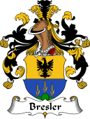 German Wappen Coat of Arms for Bresler