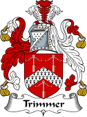 English Coat of Arms for the family Trimmer