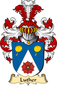 v.23 Coat of Family Arms from Germany for Luther