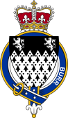 Families of Britain Coat of Arms Badge for: Burr (England)