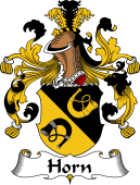 German Wappen Coat of Arms for Horn