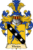 French Family Coat of Arms (v.23) for Vivien