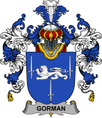 Irish Family Coat of Arms (v.25b) Gorman or McGorman