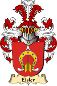 v.23 Coat of Family Arms from Germany for Eisler