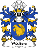 Welsh Coat of Arms for Walters (of Piercefield, St Arvans, Monmouthshire)