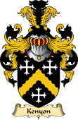 English Coat of Arms (v.23) for the family Kenyon