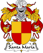 Portuguese Coat of Arms for Santa Maria