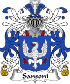 Italian Coat of Arms for Sansoni