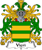 Italian Coat of Arms for Vieri