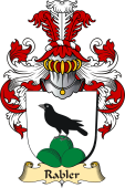 v.23 Coat of Family Arms from Germany for Rabler