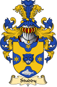English Coat of Arms (v.23) for the family Studdy
