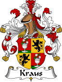 German Wappen Coat of Arms for Kraus