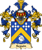 French Family Coat of Arms (v.25) Seguin