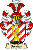 v.23 Coat of Family Arms from Germany for Streiter