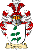 v.23 Coat of Family Arms from Germany for Zastrow