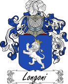 Araldica Italiana Coat of arms used by the Italian family Longoni