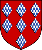 English Family Shield for Guise or Guy
