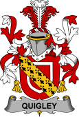 Irish Coat of Arms for Quigley or O'Quigley