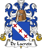 Coat of Arms from France for Croix (de la)