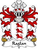Welsh Coat of Arms for Raglan (of Carn-lwyd, Llancarfan, Glamorgan)