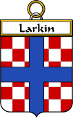Irish Badge for Larkin or O'Larkin