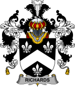 Irish Family Coat of Arms (v.25b) Richards
