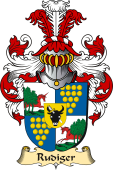 v.23 Coat of Family Arms from Germany for Rudiger
