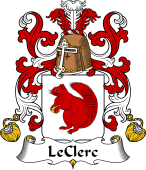 Coat of Arms from France for Clerc (le) I
