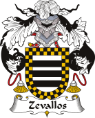Spanish Coat of Arms for Zevallos