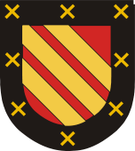 Spanish Family Shield for Alferez