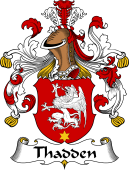 German Wappen Coat of Arms for Thadden