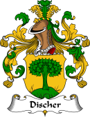 German Wappen Coat of Arms for Discher