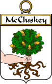 Irish Badge for McCluskey or McCloskey