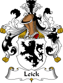 German Wappen Coat of Arms for Leick