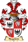 v.23 Coat of Family Arms from Germany for Negelein