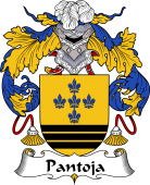 Portuguese Coat of Arms for Pantoja