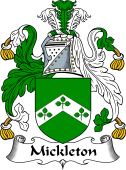 English Coat of Arms for the family Mickleton
