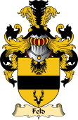 English Coat of Arms (v.23) for the family Feld
